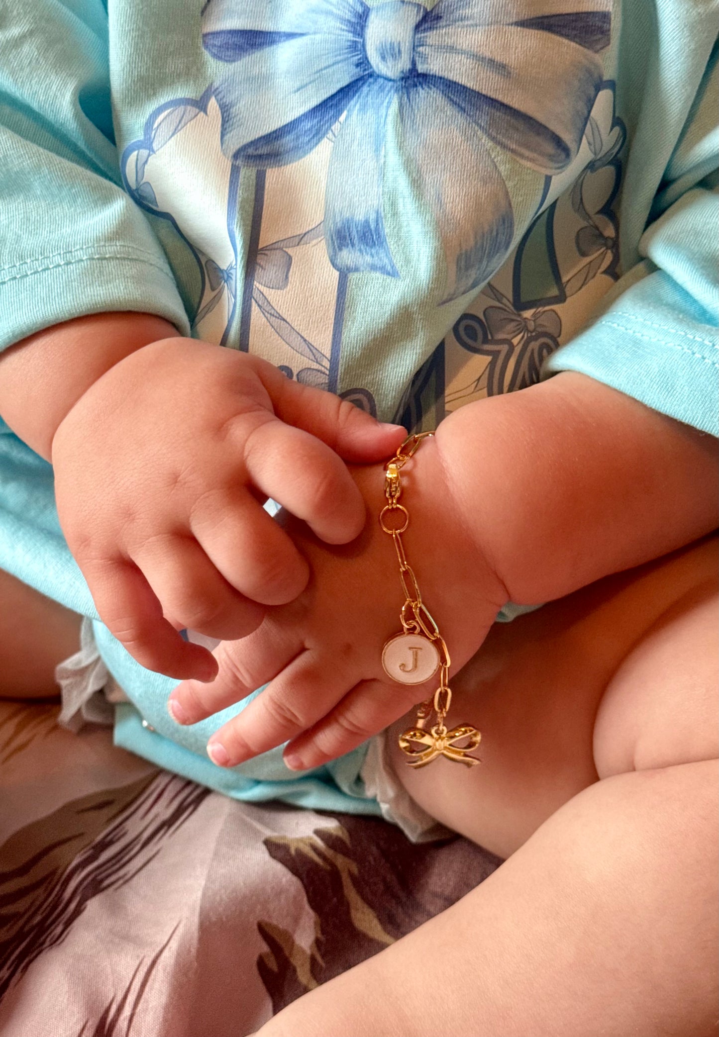 Gold Filled Kids/Baby Charm Bracelet