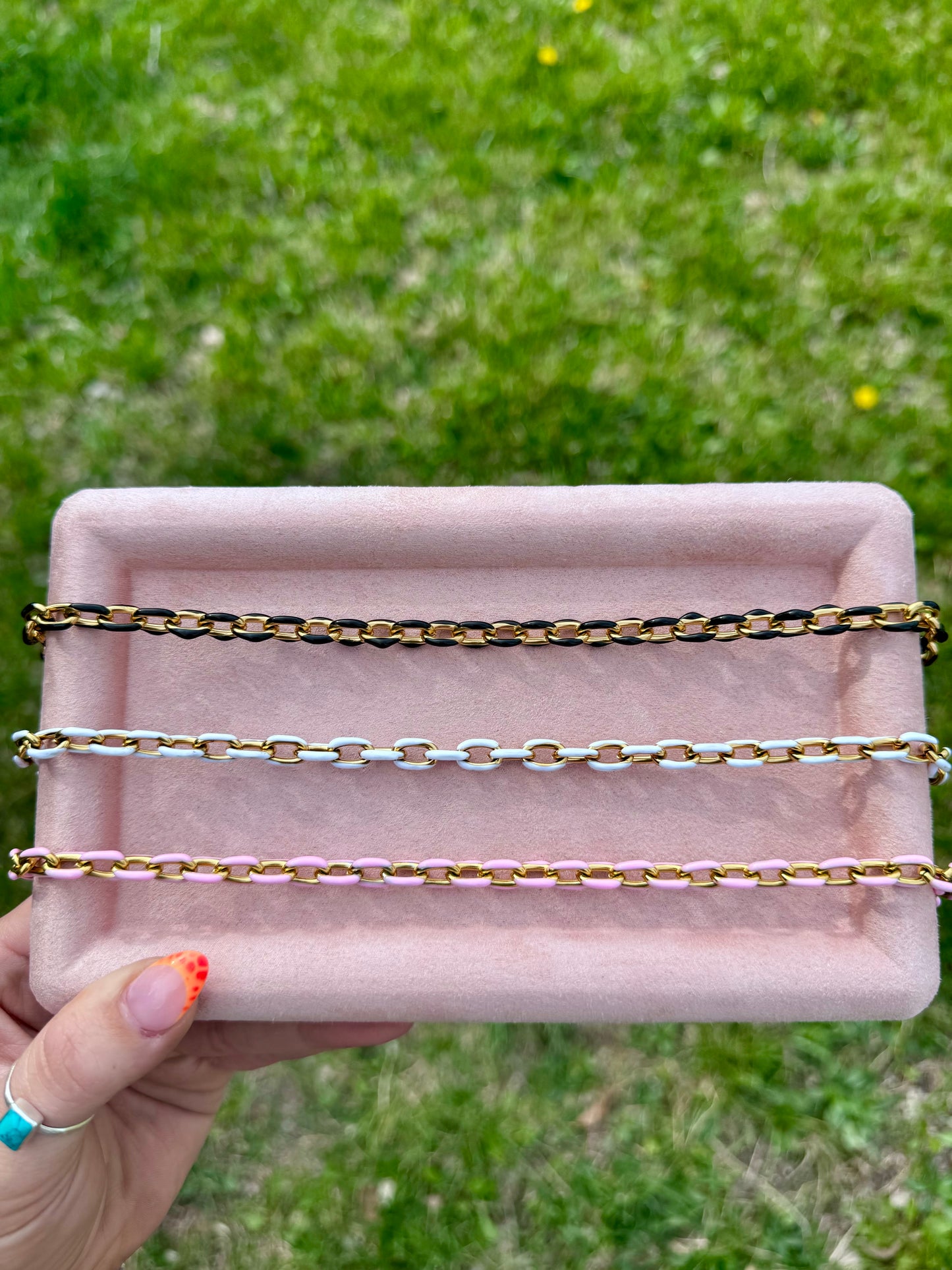 Chunky Charm Necklace