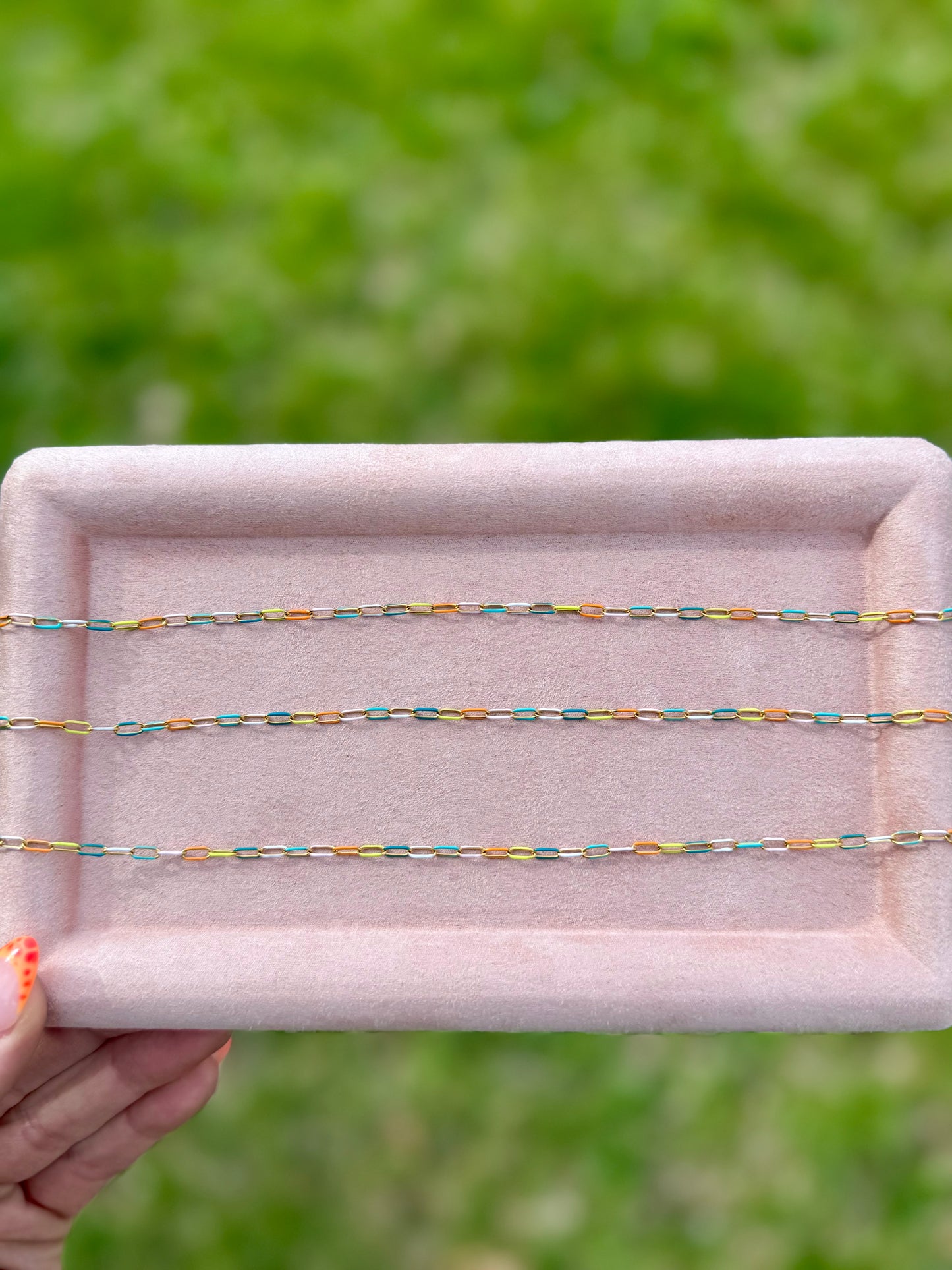 Dainty Spring Charm Necklace