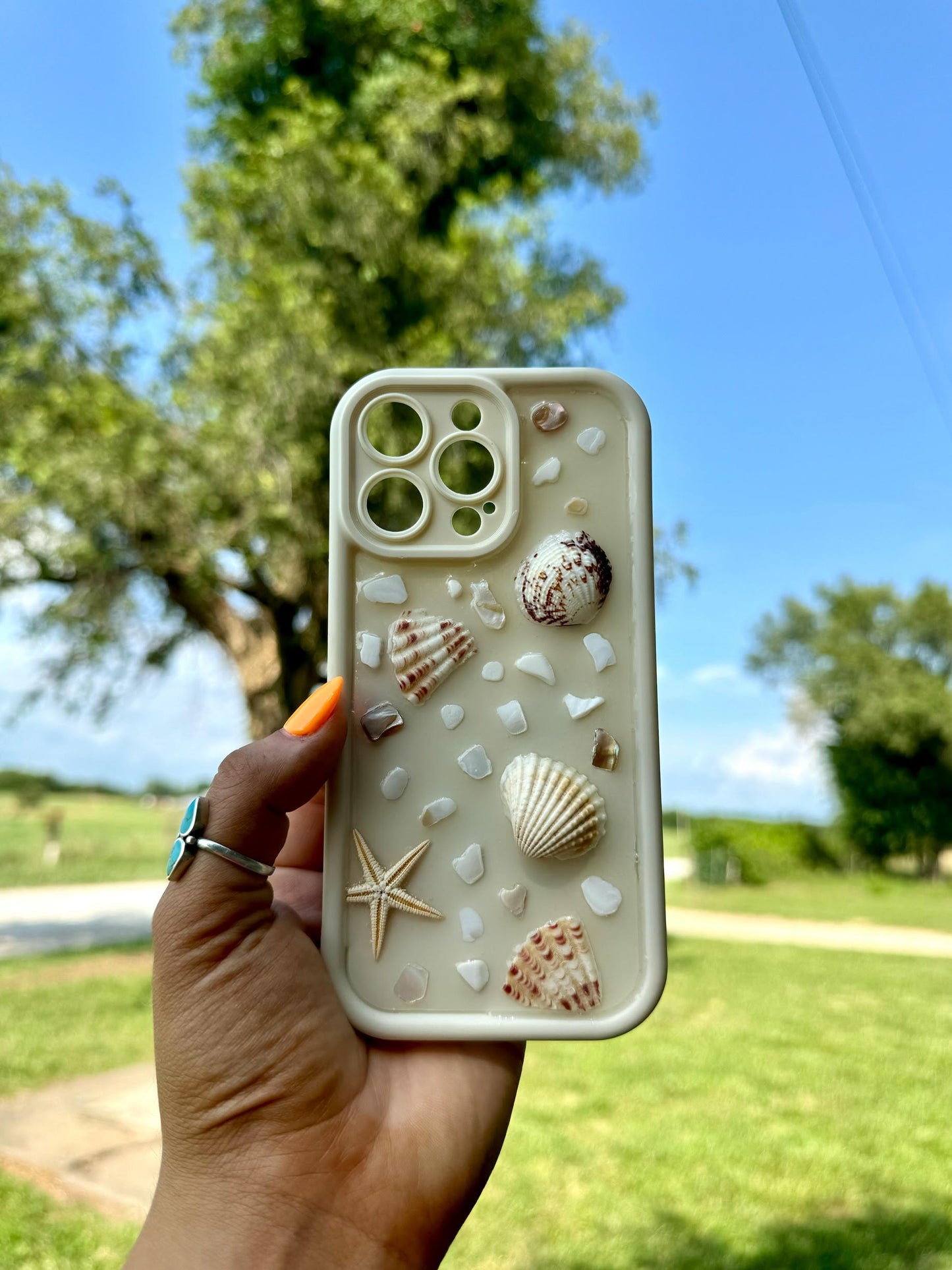 The "Hailie" Neutral Coastal Phone Case